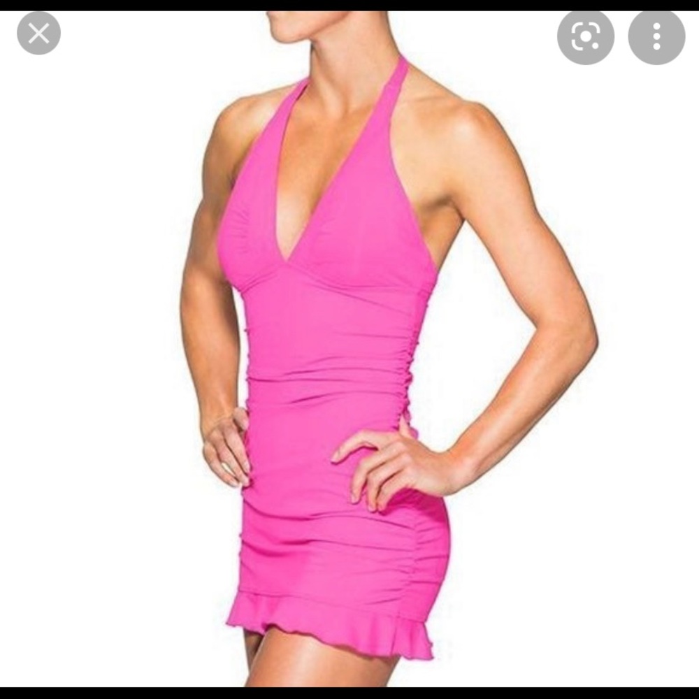 Althleta Shirrendipty Swim Dress - purple  Worn Once!